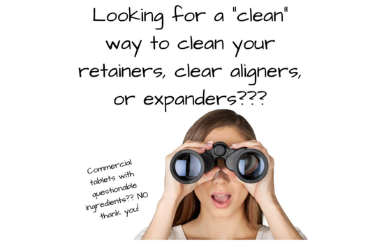 A “Clean” Way to Clean Your Retainers and Clear Aligners