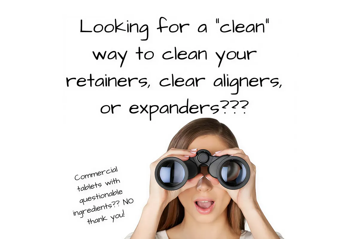A “Clean” Way to Clean Your Retainers and Clear Aligners