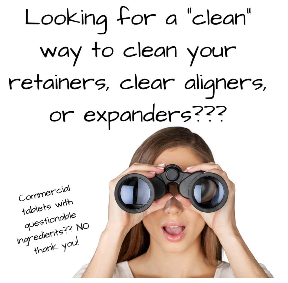 A “Clean” Way to Clean Your Retainers and Clear Aligners