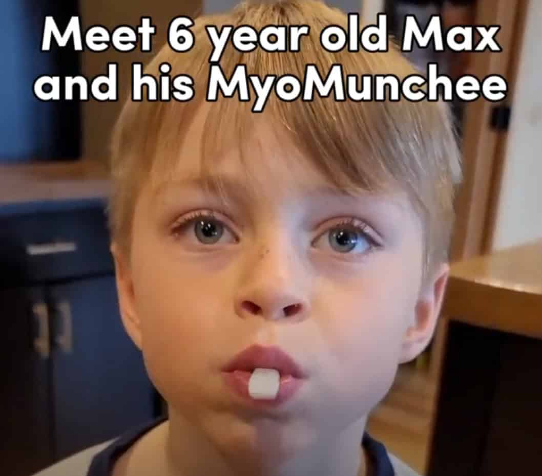 Kids and their new MyoMunchee