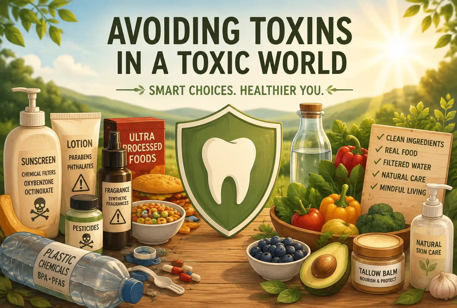 Avoiding Toxins in a Toxic World